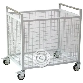 тележка грузовая крашеная для белья, 840х630х860