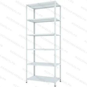 стеллаж мс-750 2400х1000х400 (6 полок мс)