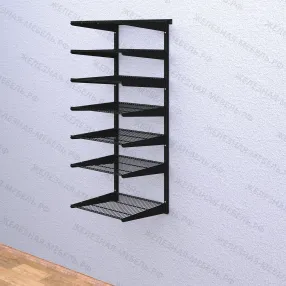 комплект №13 гардеробной системы титан-gs (цвет чёрный)