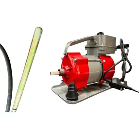 глубинный вибратор эп-2200 комплект (привод 2,2 квт, вал 6 м, вибронаконечник 51 мм)