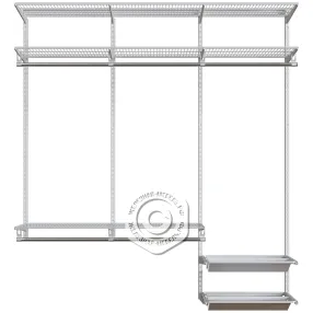 гардеробная система практик home прихожая medium 15 белая