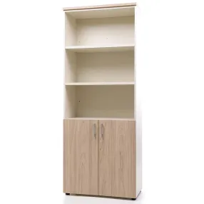 шкаф nw 2080/2 полузакрытый вяз натуральный/бежевый