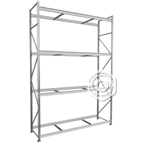 стеллаж ms pro z 3000х2100х600 (4 яруса без настила)