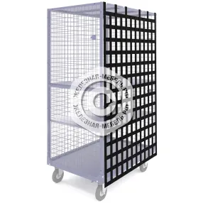 шкаф сортировочный мобильный шсм 795х1185х1827 мм без колес