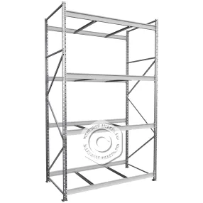 стеллаж ms pro z 2500х1200х800 (4 яруса без настила)