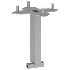 закладная для съемной стойки по-1 крест
