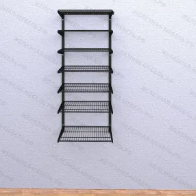 комплект №13 гардеробной системы титан-gs (цвет чёрный)