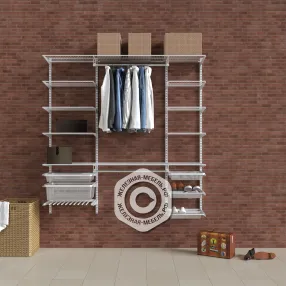 гардеробная система практик home прихожая large 8 белая