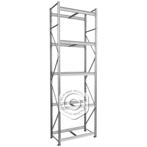 стеллаж ms pro z 3000х900х500 (5 ярусов без настила)