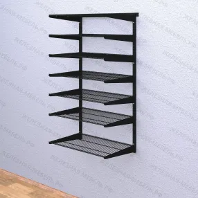 комплект №15 гардеробной системы титан-gs (цвет чёрный)