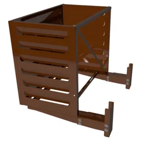 корзина для кондиционера «вектор ф-100-01» оцинкованная сталь