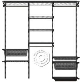 гардеробная система практик home прихожая large 7 графит