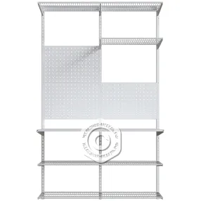 гардеробная система практик home балкон 4 белая