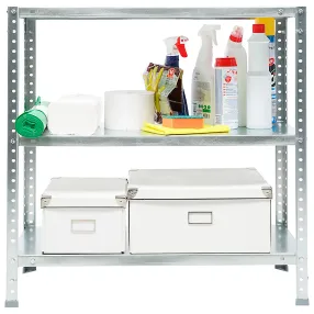 стеллаж es 75kd/75x30/3 оцинкованный