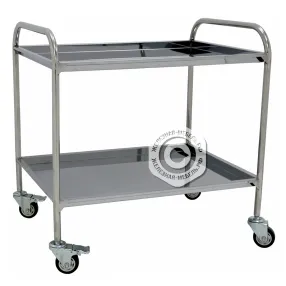 тележка метал. сервировочная 2-х полочная, 560х740х850