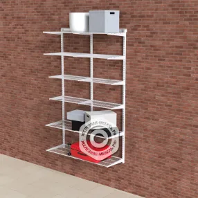 гардеробная система практик home балкон 1 белая