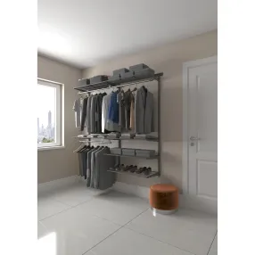 гардеробная система практик home optima g180 графит