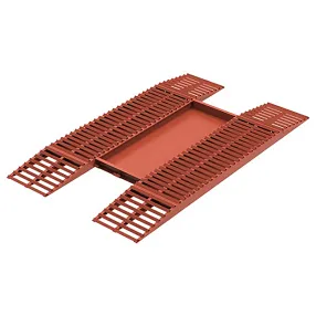 эстакада металлическая «каскад» стандарт, разборная, 5м, красная