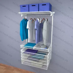 комплект №8 гардеробной системы титан-gs