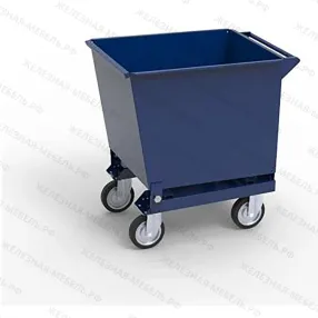 тележка для стружки тс-180 переворачивающаяся под промышленные станки