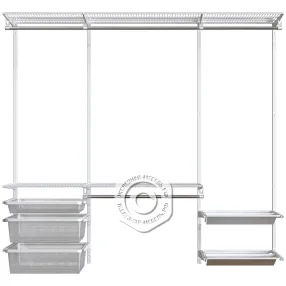 гардеробная система практик home прихожая large 9 белая