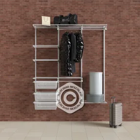 гардеробная система практик home прихожая large 4 белая