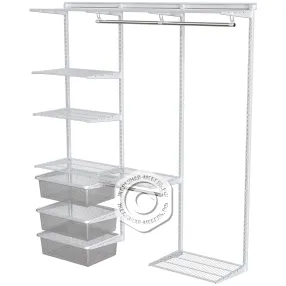 гардеробная система практик home прихожая large 4 белая