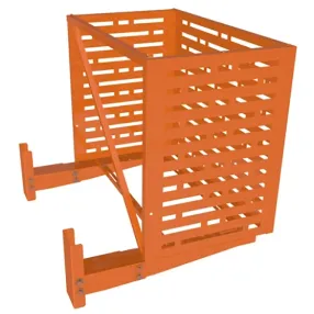 корзина для кондиционера «вектор ф-90-03» оцинкованная сталь