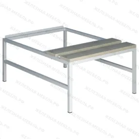 подставка под шкаф с сиденьем (сосна) 600х770х330