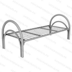 кровать «полукруглая» к6511о спинка d32х32, ложе 1900х700, закруглённое, ламели 12 шт.