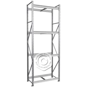 стеллаж ms pro z 2500х900х500 (4 яруса без настила)