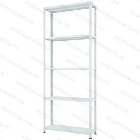 стеллаж мс-750 2500х1000х300 (5 полок мс)