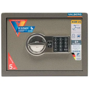 сейф valberg asm-25 el