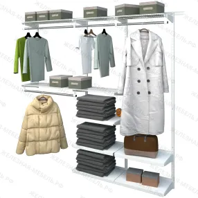 комплект №47 гардеробной системы титан-gs