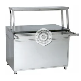 нейтральный стол, нержавеющая сталь, 1100х700х1350