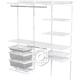 гардеробная система практик home прихожая large 3 белая