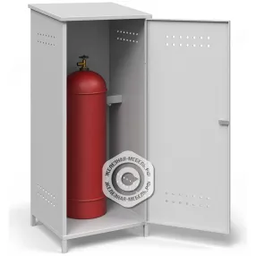 шкаф для пропановых баллонов шгбп-05 сварной, усиленный - 1.2 мм