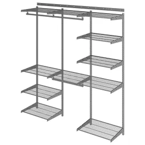 гардеробная система практик home max g180 графит