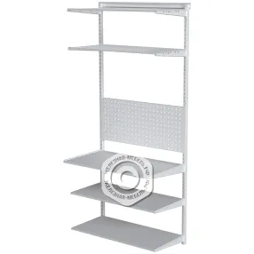 гардеробная система практик home балкон 3 белая