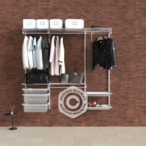 гардеробная система практик home прихожая large 9 белая