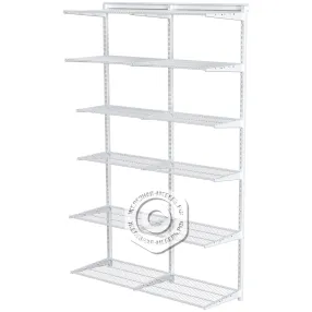 гардеробная система практик home балкон 1 белая