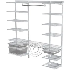 гардеробная система практик home прихожая large 8 белая