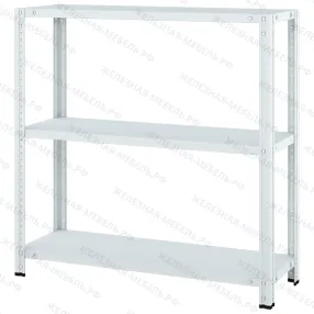 стеллаж мс-500 1000х1000х300 (3 полки мс-100)