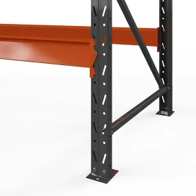 стеллаж оптима 2000х2500х785 (2 яруса без настила)