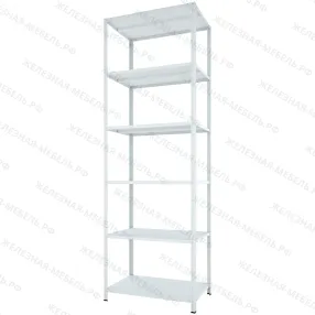 стеллаж мс-750 3000х1000х600 (6 полок мс)