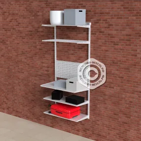 гардеробная система практик home балкон 3 белая