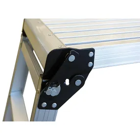 рабочая платформа алюминиевая team hwp 101x30, 700 мм