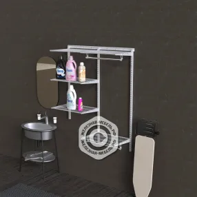 гардеробная система практик home ванная 2 белая