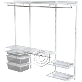 гардеробная система практик home прихожая large 9 белая