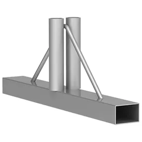 опора съемная металлическая для исо стандарт